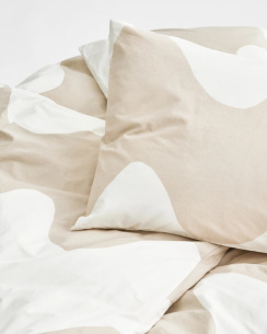 Marimekko Pudebetræk Lokki Hvid/Beige 50x60 cm
