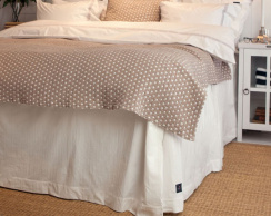 Lexington Herringbone Bedskirt Sängkappa 