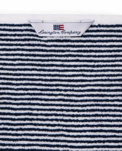 Lexington Original Handduk Striped White/Navy