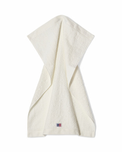 Lexington Velour Jacquard Ornament Pyyhe Lumi Valkoinen