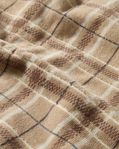 Lexington Checked Handduk Beige/Gray 50x70 cm set of 2
