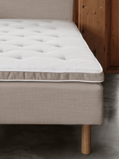 Mille Notti Claudia Bäddmadrass Linen Natur