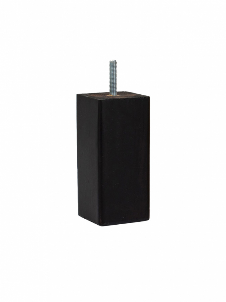 Mille Notti Quadrato Sängben Black