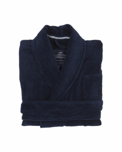 Lexington Hotel Collection Velour Robe, Badrock Dress Blue