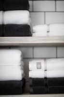 Lexington Hotel Collection Håndklæde Dark Grey