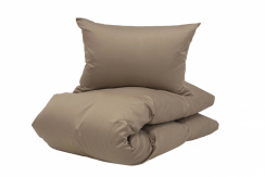 Borås Cotton Cloud Påslakanset Sand 150x210 cm