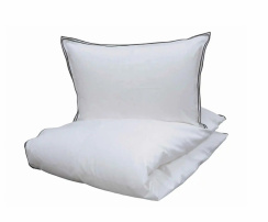 Borås Cotton Sky Påslakanset Grå 150x210 cm