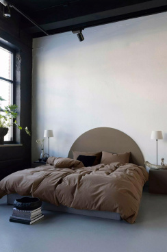 Turiform Chill Sengesæt Brun 150x210 cm