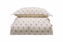 Borås Cotton Marino Påslakanset Beige 150x210 cm