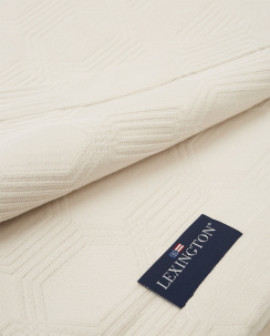 Lexington Hotel Collection Velvet Överkast off White 