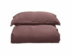Borås Cotton Bliss Påslakanset Aubergine 150x210 cm