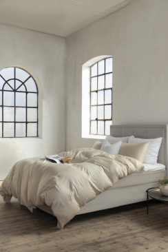 Borås Cotton Bliss Påslakanset Champagne 150x210 cm