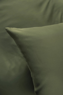 Borås Cotton Bliss Påslakanset Oliven 150x210 cm