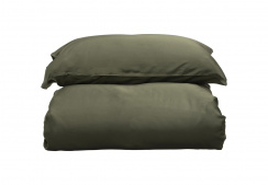 Borås Cotton Bliss Påslakanset Oliven 150x210 cm