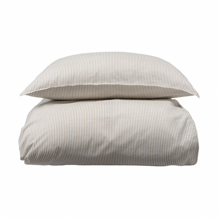 Borås Cotton Cille Påslakanset Beige 150x210 cm