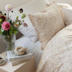 Borås Cotton Liva Påslakanset Rosa 150x210 cm