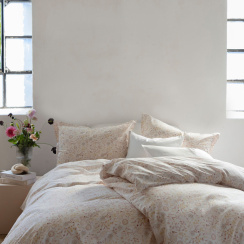 Borås Cotton Liva Påslakanset Rosa 150x210 cm