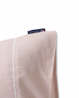 Lexington Striped Örngott Pink/White 