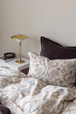 Borås Cotton Embla Påslakanset Beige 150x210 cm