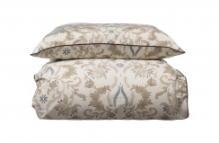 Borås Cotton Embla Påslakanset Beige 150x210 cm