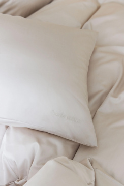 Borås Cotton Cloud Påslakanset Ljus Beige 150x210 cm