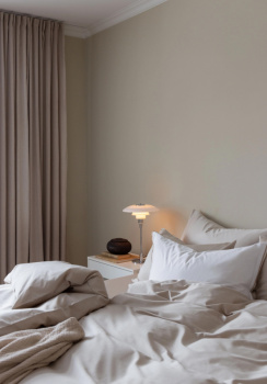 Borås Cotton Cloud Påslakanset Ljus Beige 150x210 cm