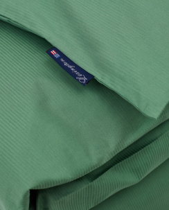 Lexington Ivy Green Striped Cotton Poplin Örngott