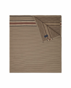 Lexington Side Striped Soft Quilted Cotton Överkast Beige