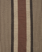 Lexington Side Striped Soft Quilted Cotton Sengetæppe Beige