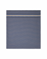 Lexington Side Striped Soft Quilted Cotton Överkast Blue