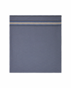 Lexington Side Striped Soft Quilted Cotton Sengetæppe Blue