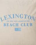Lexington Beach Club Embroidered Organic Cotton Kuddfodral