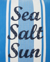 Lexington Striped Sea Salt Sun Organic Cotton Tyynynpäällinen