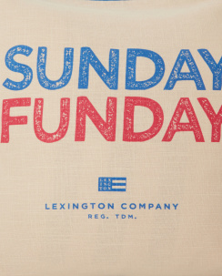 Lexington Sunday Funday Printed Cotton Canvas Kuddfodral