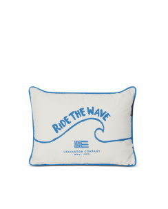 Lexington Ride The Wave Small Organic cotton pillow