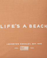 Lexington Life´s A Beach Embroidered Cotton Tyynynpäällinen