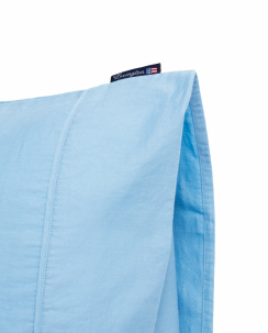 Lexington Blue Sky Washed Cotton Sateen Örngott