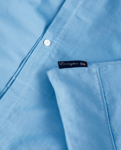 Lexington Blue Sky Washed Cotton Sateen Dynebetræk sæt