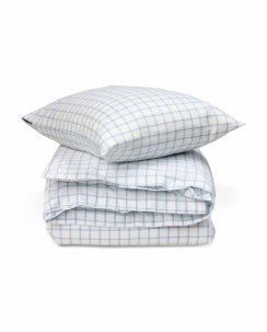 Lexington Oxford Lyocell/Cotton Pussilakanasetti White/Blue Check