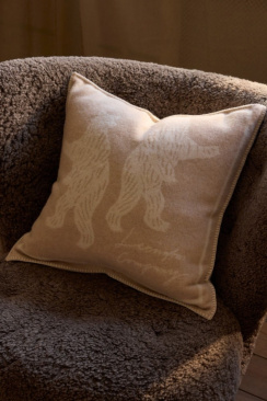 Lexington Bears Jacquard Recycled Wool pudebetræk 50x50 cm