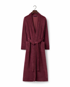Lexington Aamutakki Cotton Velour Burgundy