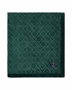 Lexington Jacquard Viscose/Cotton Bedspread Green