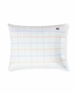Lexington Multi Checked Cotton Percale Dynebetrækssæt