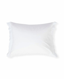 Lexington Cotton Percale Scallop Wing Dynebetrækssæt White