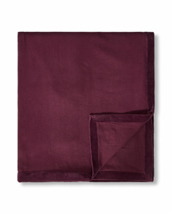 Lexington Herringbone Luomu Puuvilla Peitto Fig