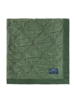 Lexington Jacquard Organic Cotton Överkast Green