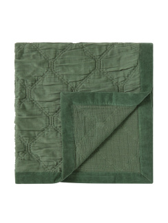Lexington Jacquard Organic Cotton Överkast Green