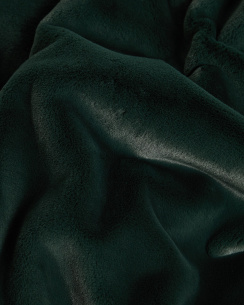 Lexington Faux Fur Pläd Green 140x200 cm