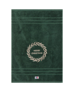 Lexington Original Handduk Juniper Christmas Wreath Green 50x70 cm