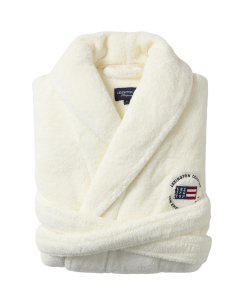 Lexington Fleece Morgonrock Unisex White